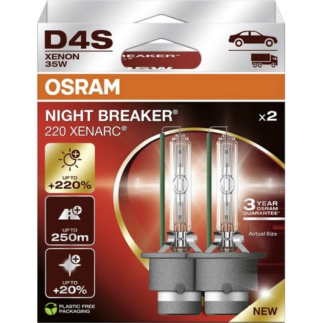 Osram Night Breaker Xenarc D4S NL 220% Set