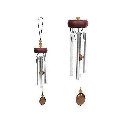 Elegante Außendekoration, Aluminium-Windspiele mit Zen-Atmosphäre für Garten, Terrasse, Balkon, Dachterrasse, Wohnzimmer (1/5)