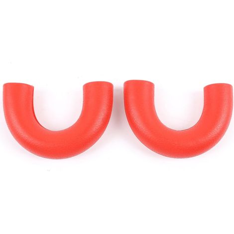 Protection d'anneau de remorque avant de voiture - Convient pour Ranger 2023-2025 - Capuchon pour œillet de remorquage avant - Accessoire Ranger (rouge) (1/5)