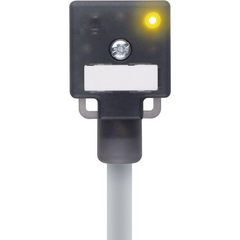 Ventilsteckverbinder Bauform A Schwarz VA22-24.3-5/P01 Pole:2+PE gebrückt 8047821 Escha Inhalt: 1 St (1/3)