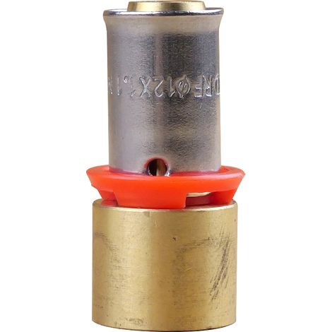 Adaptateur PER à sertir Ø12x1,1 - Cuivre à souder Femelle Ø14 - IBP Bänninger (1/3)