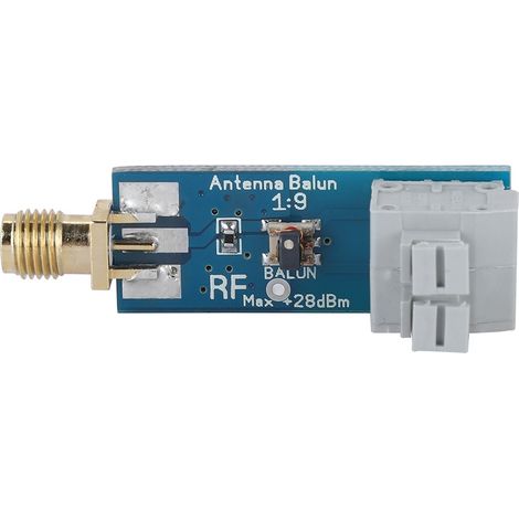Antenne HF 1:9 entièrement assemblée, à très faible insertion, à faible coût et à pertes réduites. (1/5)