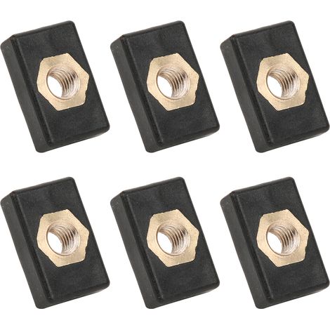 Kit de 6 écrous carrés pour rails de kayak et canoë, accessoires bateaux (1/5)