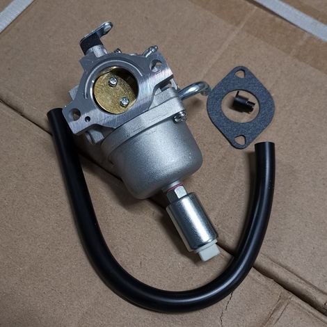 Carburateur B&S 591731 796109 594593 Carburateur, type à chambre à flotteur, alimentation en carburant stable, rapport de mélange réglable, compatible avec les moteurs Briggs & Co. (1/5)