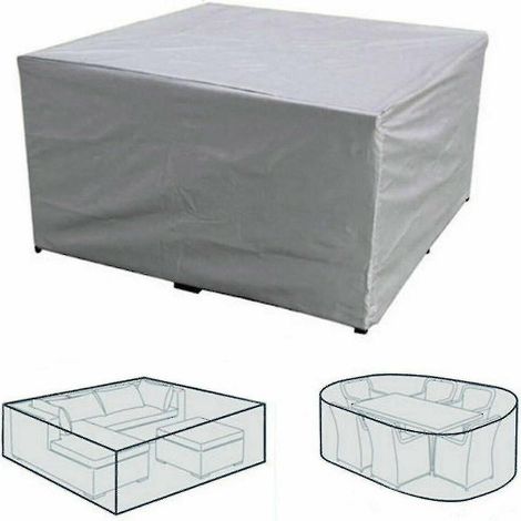 Housse de protection pour table d'extérieur Ch Cube 350 x 260 x 90 cm (1/5)