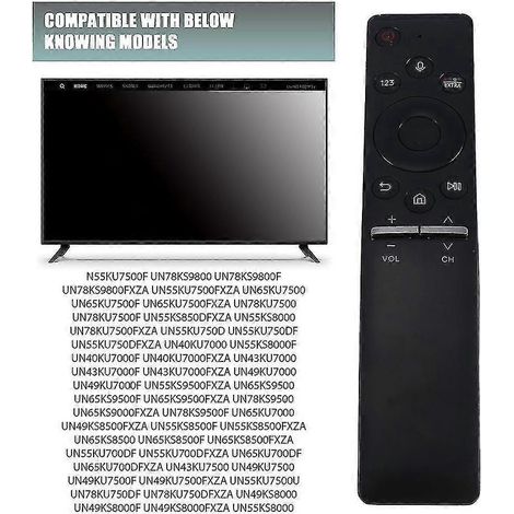 BN59-01242A TV-Fernbedienung mit Sprachsteuerung und Bluetooth N55KU7500F UN78KS9800 UN78KS9800F UN78KS9800FXZA (1/5)