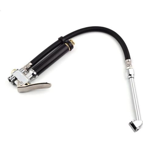Gonfleur de Pneu Portatif, Compresseur d'air en Aluminium Haute Pression 120PSI avec Poignée Ergonomique pour Vélos et Voitures, 25x9x8cm, Matériau Durable Polyvalent - (1/4)