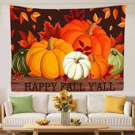 Tapisseries murales décoratives, tapisseries colorées, nappes pour chambre d'enfant 150x130cm (1/5)