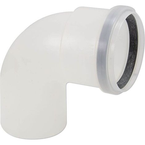Buderus PP-Abgasrohr-Bogen Ø 80 mm - 87° - 7738112654