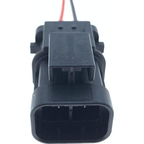 Automotive alternator connector DJ70255-6.3-11-21, 2-pin plug 7223-6224-40 -- Male plug