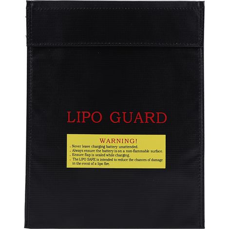 Fireproof portable sécurité noir - haute qualité - utilisation pratique - parfait pour le voyage et les déplacements (1/5)