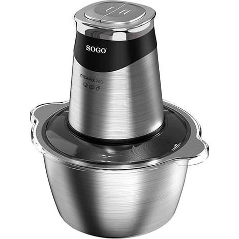Picadora de Alimentos 500W Sogo Picamix Pro PICSS5262 con Cuenco (1/3)