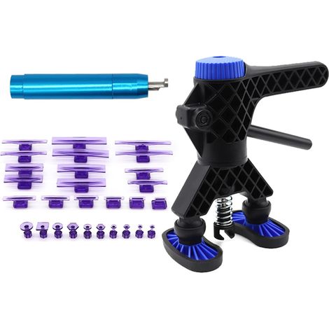 Kits de réparation de bosses, outils de levage de réparation de voiture, outils de levage multi-usages, poignée réglable, extracteur de fosse, outils complets de réparation (1/5)