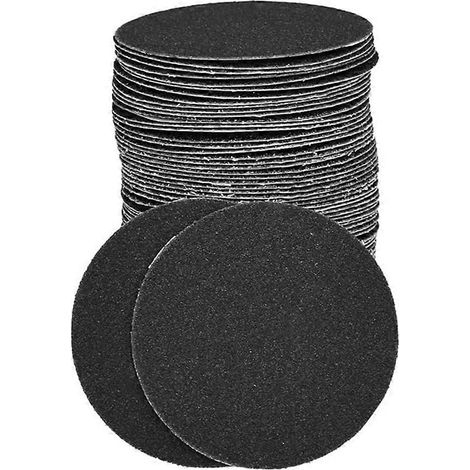 120 disques de papier de verre de rechange pour râpe électrique pour callosités des pieds, grain fin 180 (1/5)