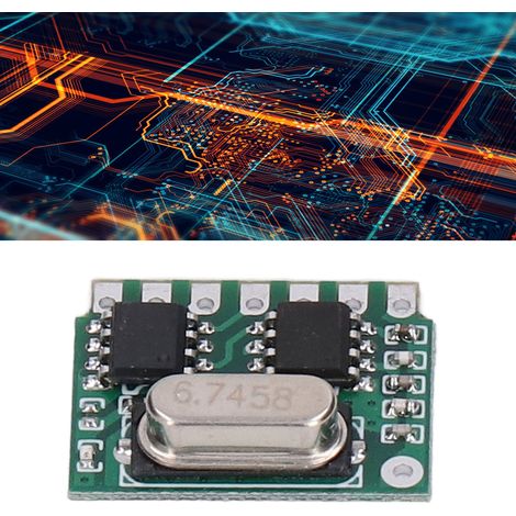 Module récepteur/décodeur de télécommande programmable 433 MHz compatible PT2272 (1/5)