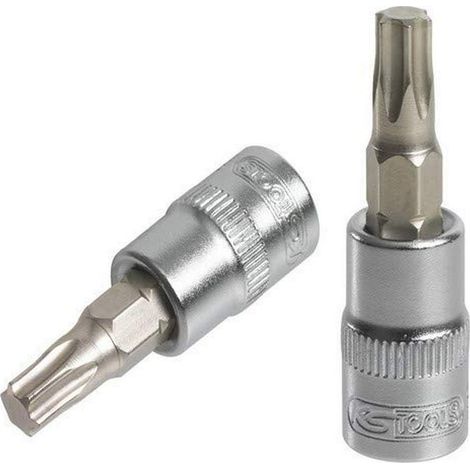 Douille tournevis 1/4'', L.37 mm - T27