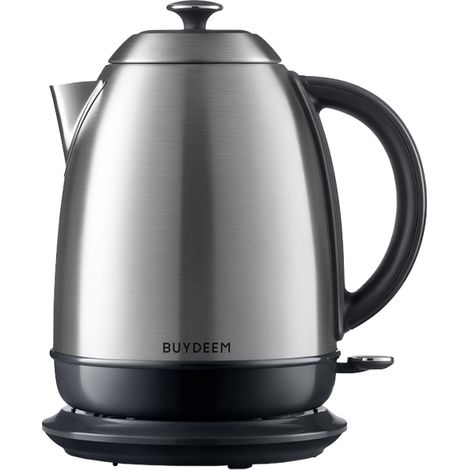 BUYDEEM Wasserkocher, Modell K640, Farbe Edelstahl, EU (1/5)