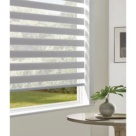 TENDA A RULLO ZEBRA BIANCA - 150X180 CM