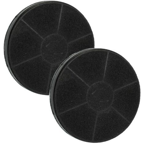 2x Filtre combiné compatible avec Moulinex T51, T43, T48, T49, T50, T44, T45, T46, T47 Friteuse - Anti-graisses et odeurs, 165 mm (1/4)