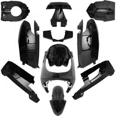 Kit carénage noir brillant pour scooter Peugeot 50 Vivacity 2008 (1/5)