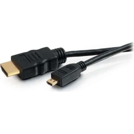 Câble HDMI - C2G - HDMI → micro HDMI - 1,8 m - Plaqué or - 10,2 Gbit/s (1/4)