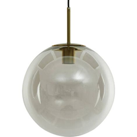 Light & Living - lámpara colgante - Medina - bronce - vidrio (1/3)
