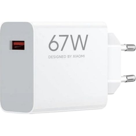 Xiaomi 67W HyperCharge Combo Universale Bianco AC Interno (1/2)