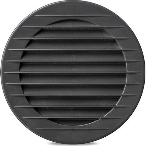 Grille ronde en graphite FI 80 - RX 02-235