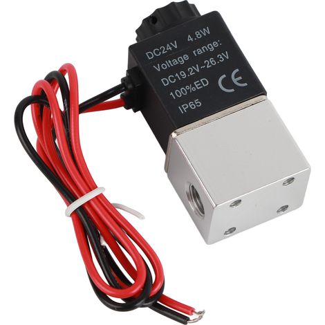 2V025‑06 Électrovanne 2 positions 2 voies, normalement ouverte, stable et durable, 24 V CC