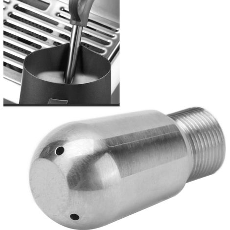 Buse de vapeur en acier inoxydable alimentaire pour machine à café Barsetto BAE01 BAE023, mousseur à lait professionnel. (1/5)