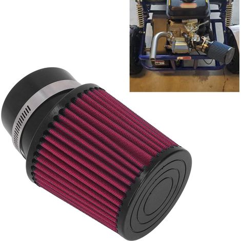Filtre à air amélioré de 62 mm pour CT200U, BT200X, CT100U, Baja MB165, Mini Moto Go Kart (Rouge) (1/5)