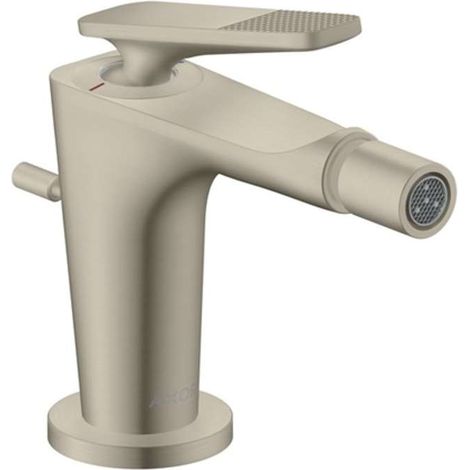 Axor Citterio C - Miscelatore per bidet, con sistema di scarico, nichel spazzolato 49211820 (1/2)