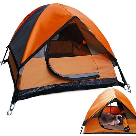 Tente pour chat, petite tente d'extérieur pour animaux de compagnie, tente de camping portable, niche pour chien, maison pour chat pliable (1/5)