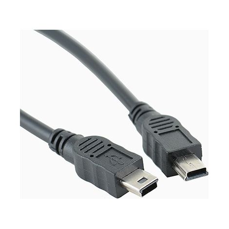 Mini-USB-Stecker-zu-Stecker-Adapterkabel für Dashcams, T-Typ-Datenstecker und Mini-5-Pin-Stecker für Radarwarner. (1/5)