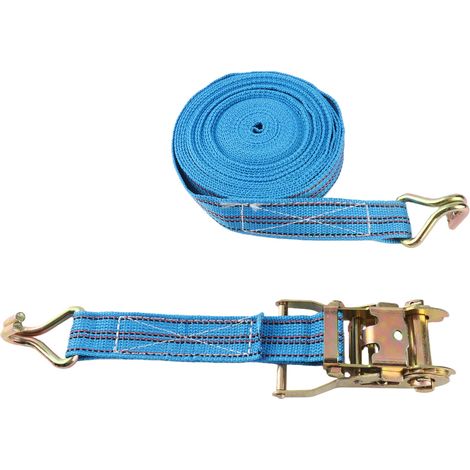 Hochleistungs-Ratschengurt mit festem Spanner, aus Polyesterlegierung und Stahl, für industrielle Anwendungen, 10 m x 40 mm (1/5)