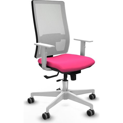Piqueras y Crespo Horna chaise de bureau blanc confortable (1/3)