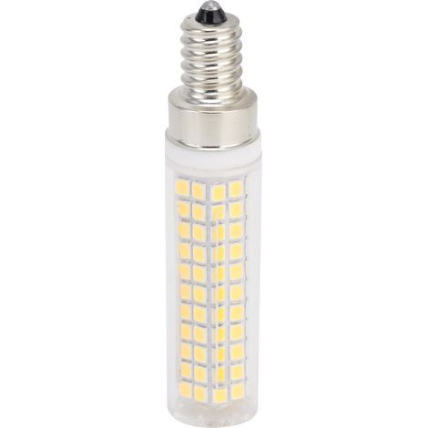 Ampoule LED E12 maïs 1200LM 136LED, blanc froid, 110V, gradable pour lustre plafonnier et applique murale (1/5)