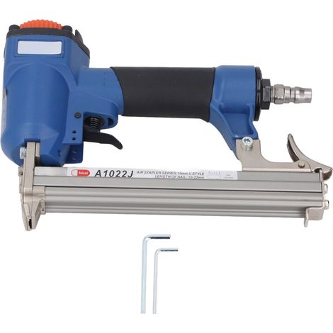Cloueur pneumatique, conception ergonomique, haute efficacité, capacité 100 pièces, pistolet à Air comprimé 10-22mm (1/5)