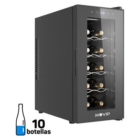 Muvip Weinkühler 10 Flaschen - -- - - 56cm