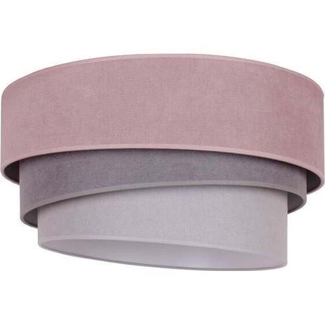 [GEBRAUCHT] B-Ware Euluna Deckenlampe Deckenleuchte Pastell Trio LED Lampe dimmbar pink grau Ø60cm