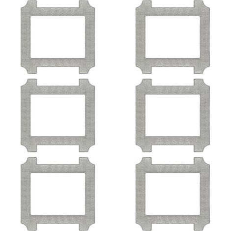 6 Chiffon de nettoyage pour Dreame C1 / C1 Station Robot Laveur de Vitres - Chiffons de nettoyage en fibre, lingettes de rechange (1/5)
