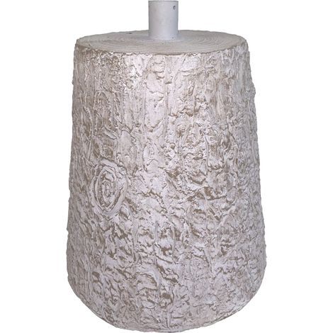 Supporto Base Tronco Per Albero Di Natale Effetto Legno in fibra di vetro Ø 35xH45 cm per alberi da 210 cm a 240 cm