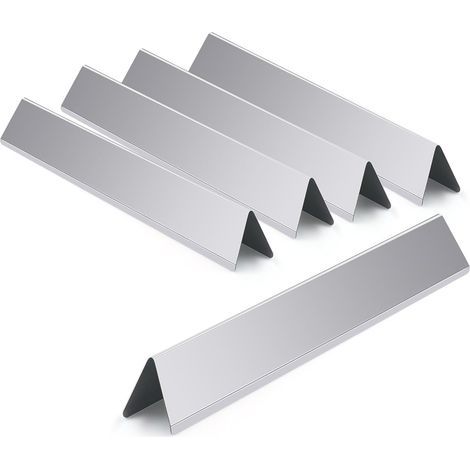 Flavorizer Bars for Weber Genesis 300 Series, E-310 E-330 Grills with Front Control(2011-2016), 17.5" Flavor Bars, Grill Burner Cover Replacement Parts, 5 Pack-Chrom (1/5)