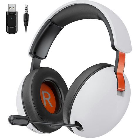 Kabelloses Gaming-Headset (2,4 GHz/Bluetooth/Kabelgebunden) mit drei Betriebsmodi, Over-Ear-Kopfhörer und integriertem Mikrofon mit Geräuschunterdrückung (1/4)