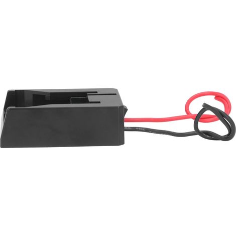 Base de conversion d'adaptateur de batterie avec connecteur d'alimentation 14AWG et interrupteur, adaptée au bricolage 14,4-60V Type 2. (1/5)
