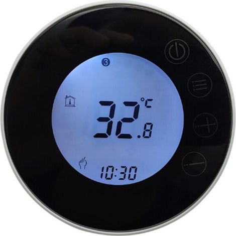 Termostato redondo de interior Tuya WiFi – Aplicación inteligente