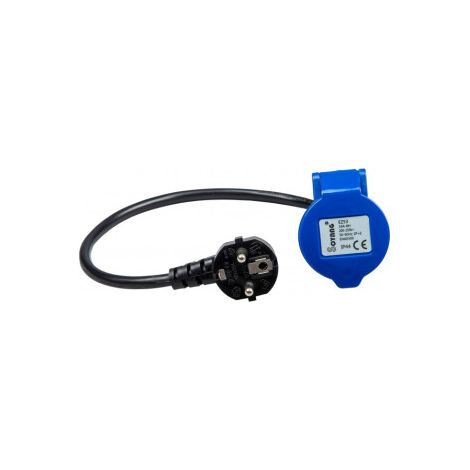 ANTARION Adaptateur Femelle P17 - 230 V 1.5m Pour Camping-Car