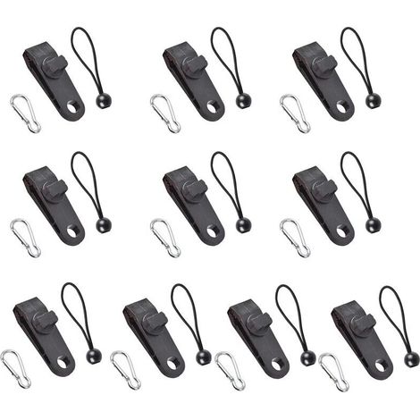 Clip de Tente Multifonctionnel,Corde Auvent Caravane,Clip deBache de Serre,Clip de Tente de Camping,Camping Accessoires Tente,Clip de Bache (1/5)