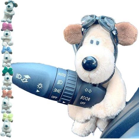 Auto-Deko-Hund, Plüsch-Hundefigur, niedlich