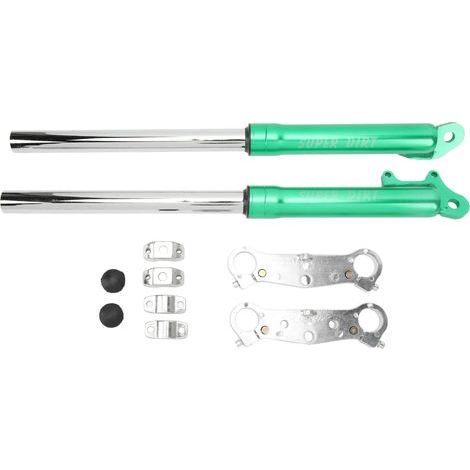 Kit de suspensión de aleación metálica duradera Eminchu para minimotos de 2 tiempos de 47" y 49", fácil de usar para los entusiastas de las motocicletas. (1/5)